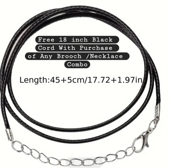 SPIDER Brooch Necklace Combo Simulated Pearl Gold - Picture 5 of 5